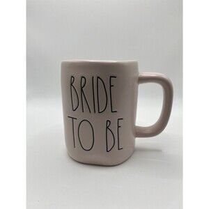 Rae Dunn by Magenta BRIDE TO BE Pink Coffee Tea Mug